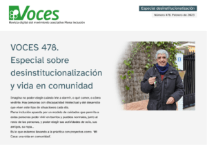 Ir a La publicación digital ‘Voces’ dedica su nuevo número a la desinstitucionalización y la vida en comunidad