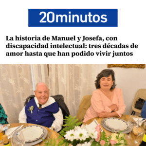 Ir a La historia de Manuel y Josefa, con discapacidad intelectual: tres décadas de amor hasta que han podido vivir juntos